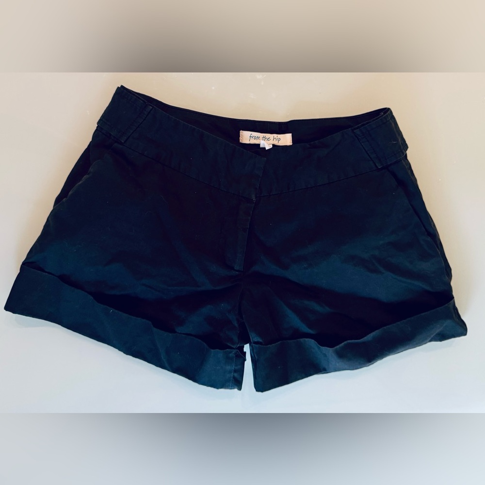 Classic & Classy Black Shorts